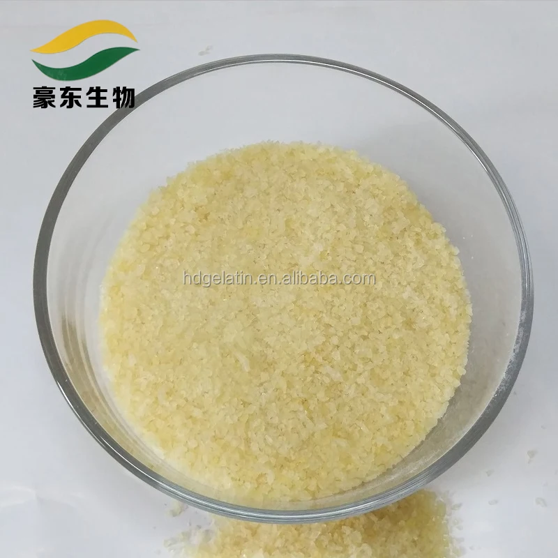 Low price halal cattle bone gelatin for marshma