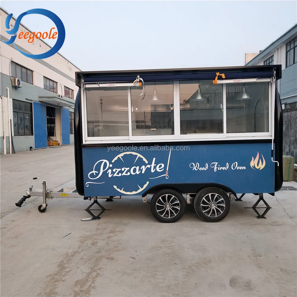 Food Vending Trailer cars for sale Mobile Restaurant Trailer/snack trailer/fast food carts selling food truck