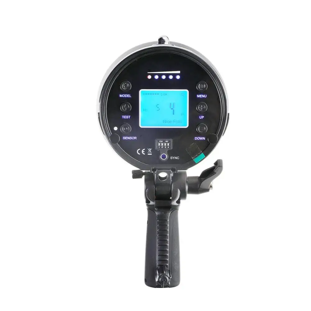 nflash680A NiceFoto 680ws Battery powered studio flash portable wireless flash light strobe flash light, photographic equipment