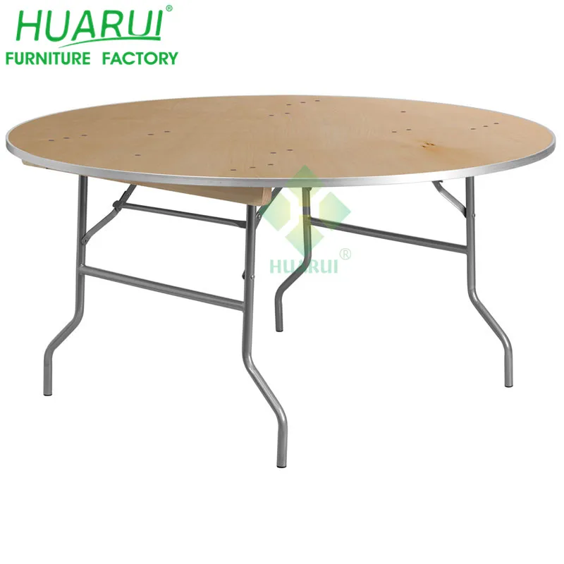 Wedding and Banquet Wood Folding Table