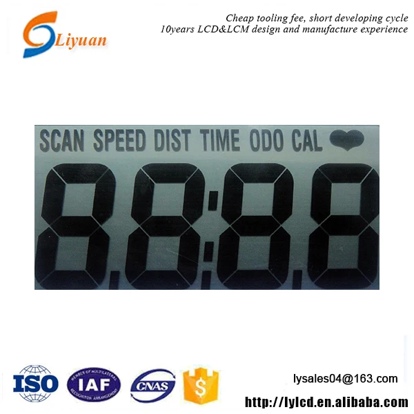 2017 dot matrix tn type vehicle industry 192x64 lcd display with grey film polarizer and zebras