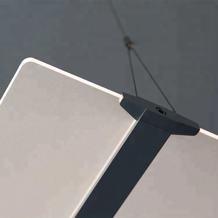 CE&RoHS Modern housing lighting with Radio Frequency 48W LED Clear pendant light