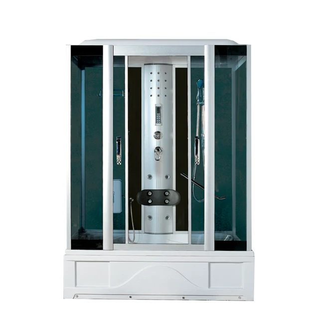 Supplies China Cheap White Bathroom Modern Contemporary Rectangle ABS Sliding Arc 5mm Polished Computer Control Panel with Frame