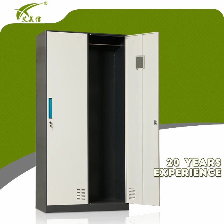 2 door chinese wardrobe/steel colorful door locker/godrej almirah size