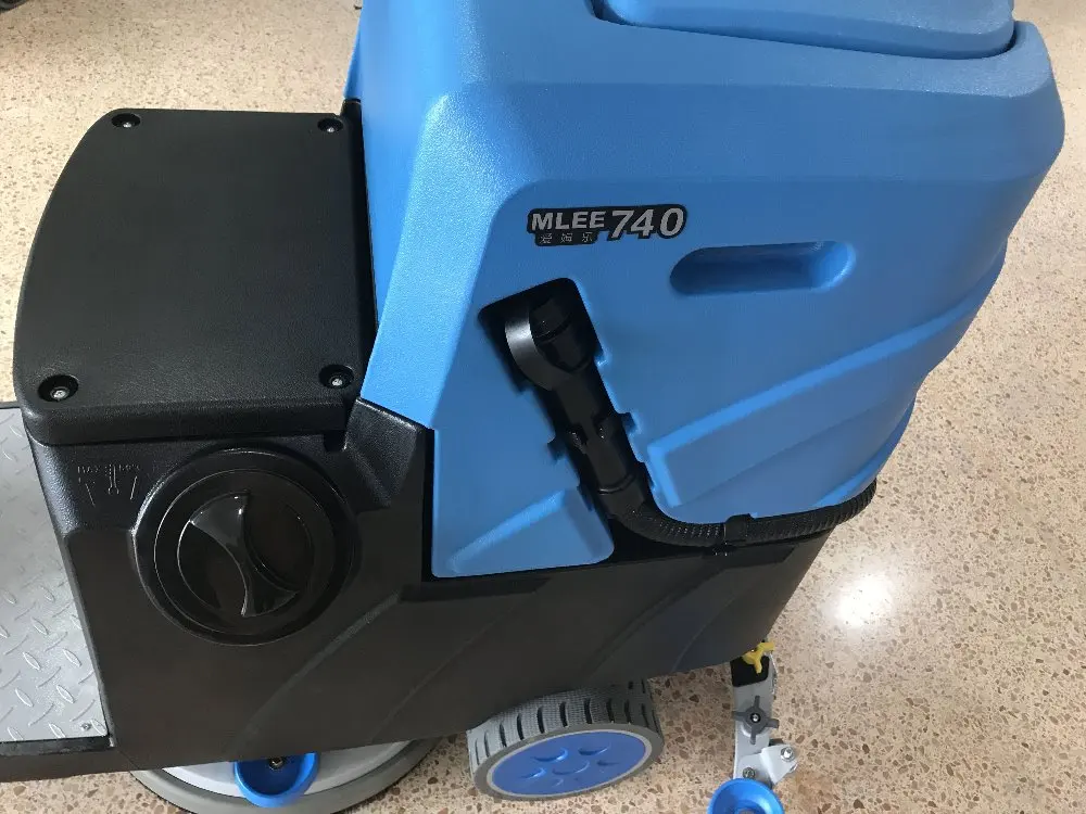 
MLEE 740Mini Factory Floors Cleaning Mechanical Machines Cleaning Rechargeable Battery Floor Scrubber 