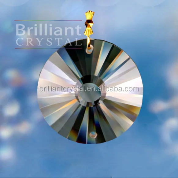 crystal prism pendant K9 crystal chandelier part pendant for christmas hanging