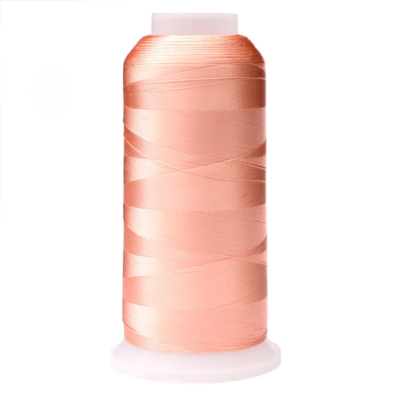 
LONGJIE thread supplier 0.2mm 3000 meters rayon embroidered thread woven tassel thread 