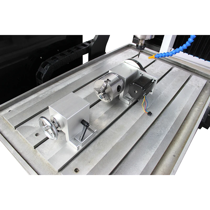 High Precision 4 Axis Mini Metal Milling Machine Metal Cnc Router