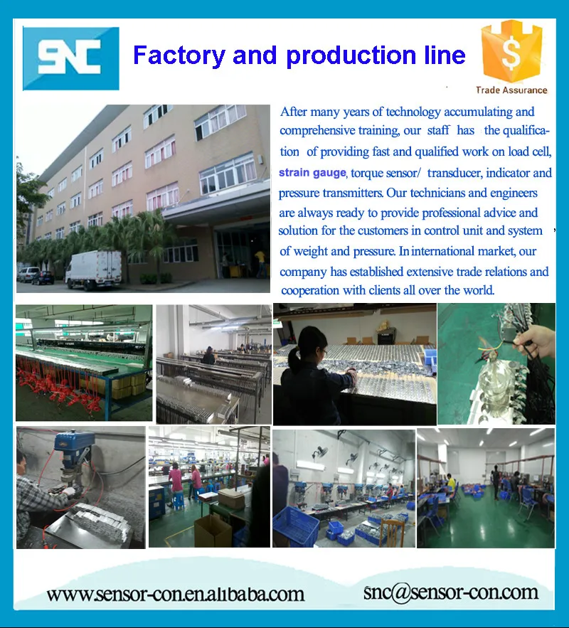Plastic machinery high temperature melt pressure sensor 0-5v 0-10v