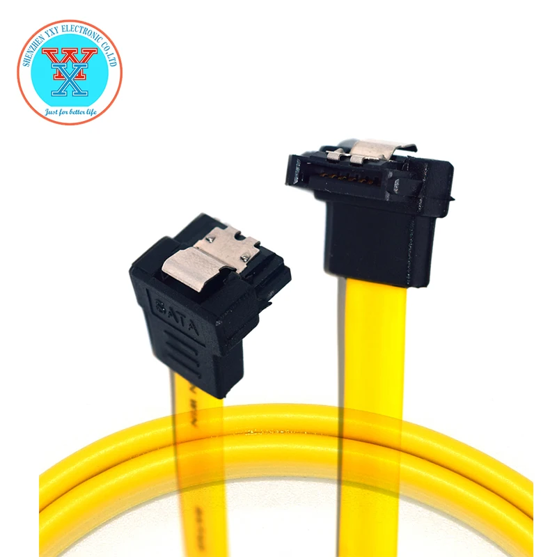 Высокое качество серийный 7 P 90 или 90 градусов SATA