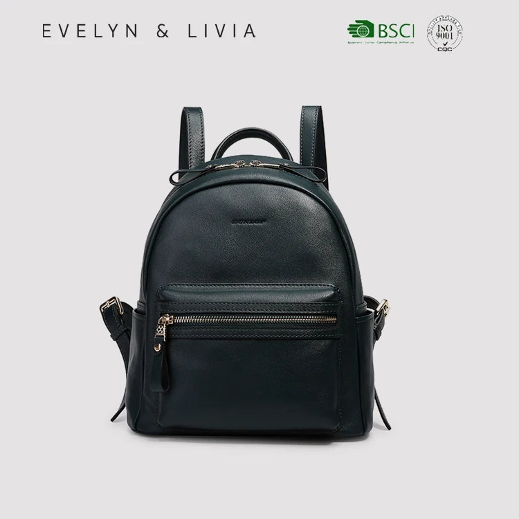 2021 new stylish modern leather backpack