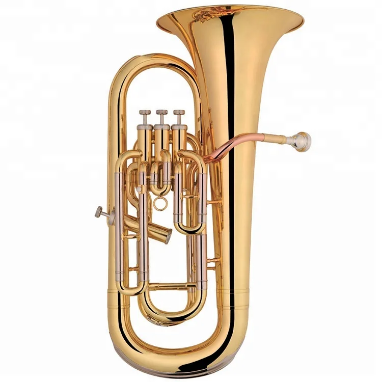 Brass Wind Musical Instrument 4 Key Euphonium Made in China