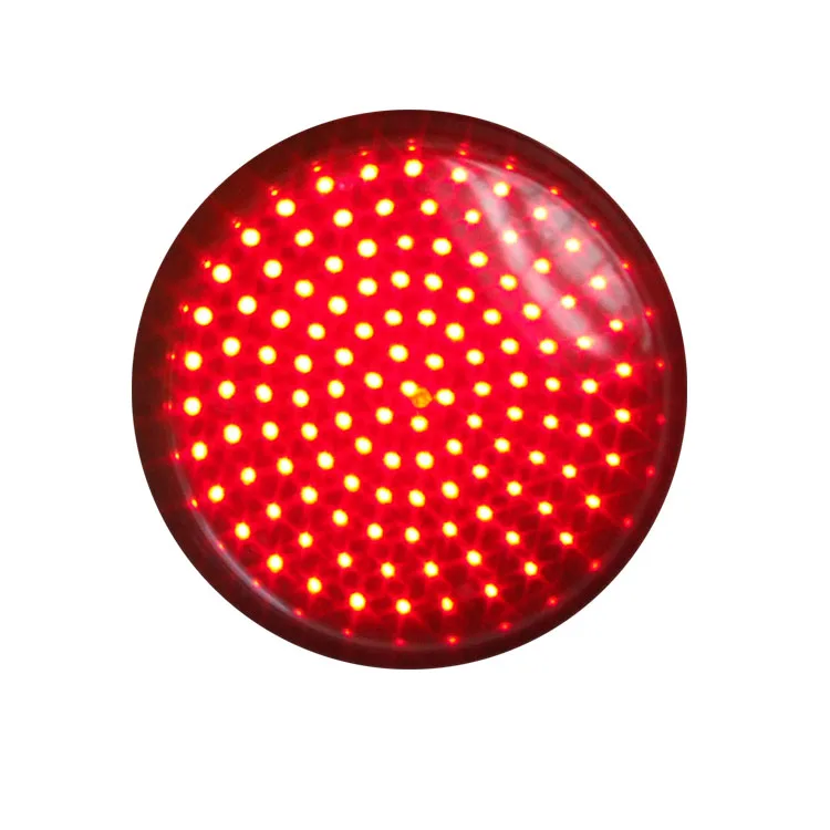 200mm Red Signal Blinking LED Traffic Light Module, Pixel Cluster Semaforo