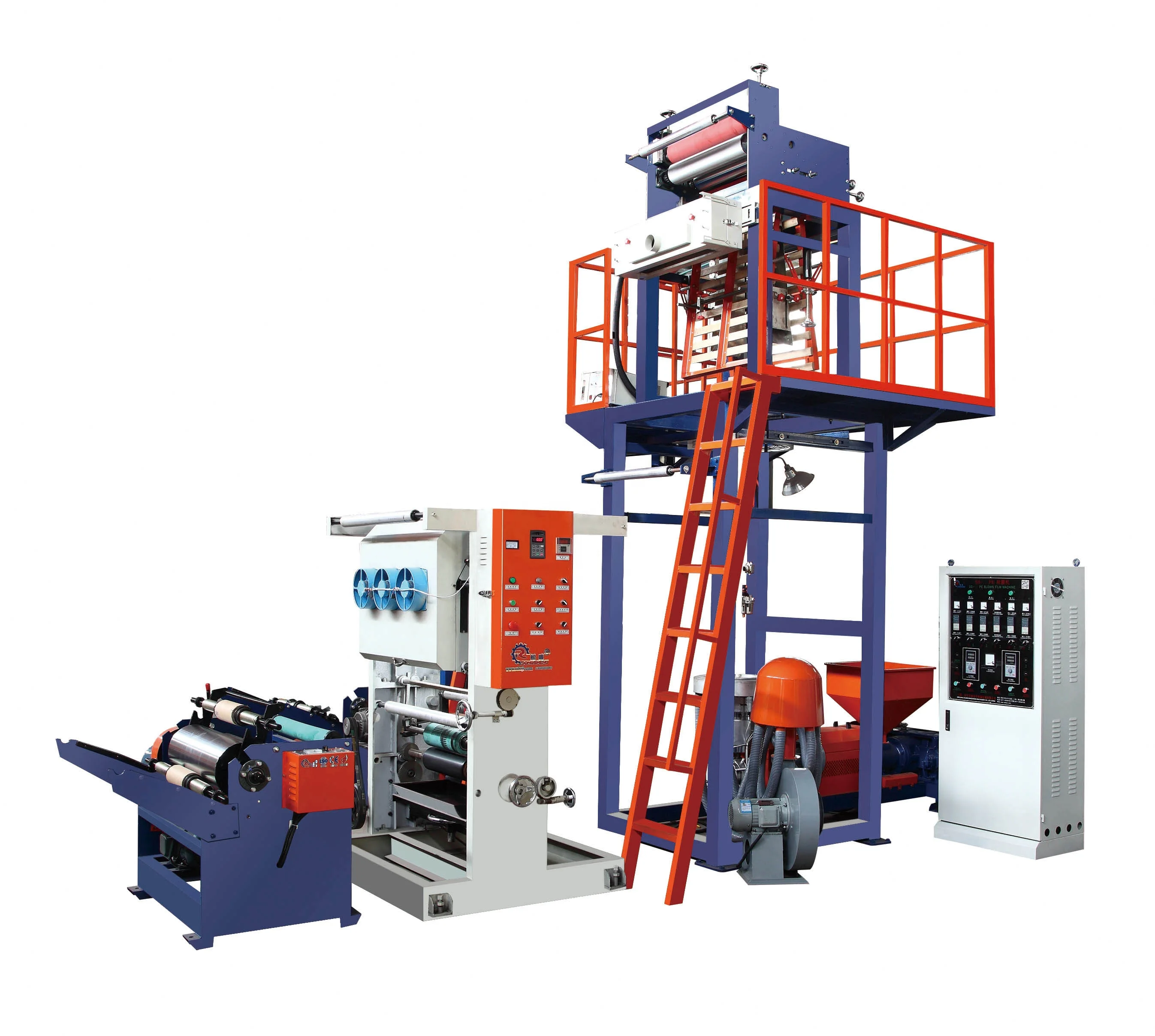 PLA PBAT biodegradable corn starch film blowing machine