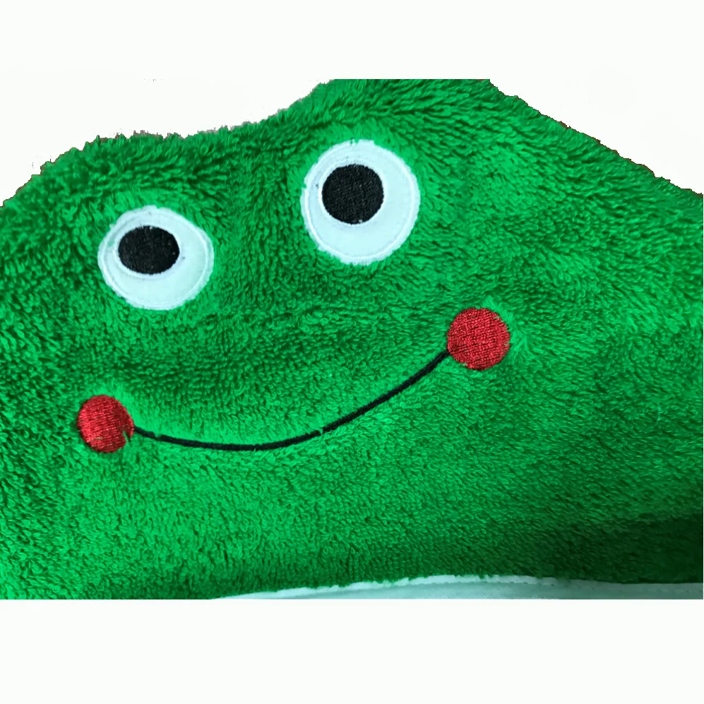 cute hooded towel for kids/kids cartoon bath towel with hood