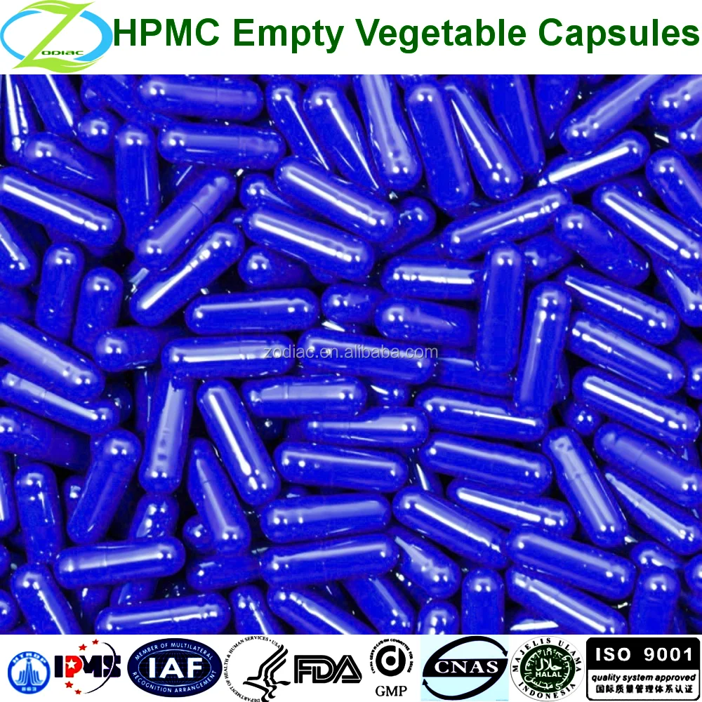 Nutraceutical Grade_GMP Certified_Halal Premium Quality_China Factory Manufactured_Pure HPMC Empty Veggie Shell