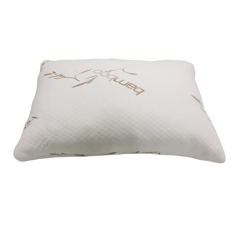 Cheap Queen and king size Shredded Memory Foam filling Bamboo Pillow for Hotel