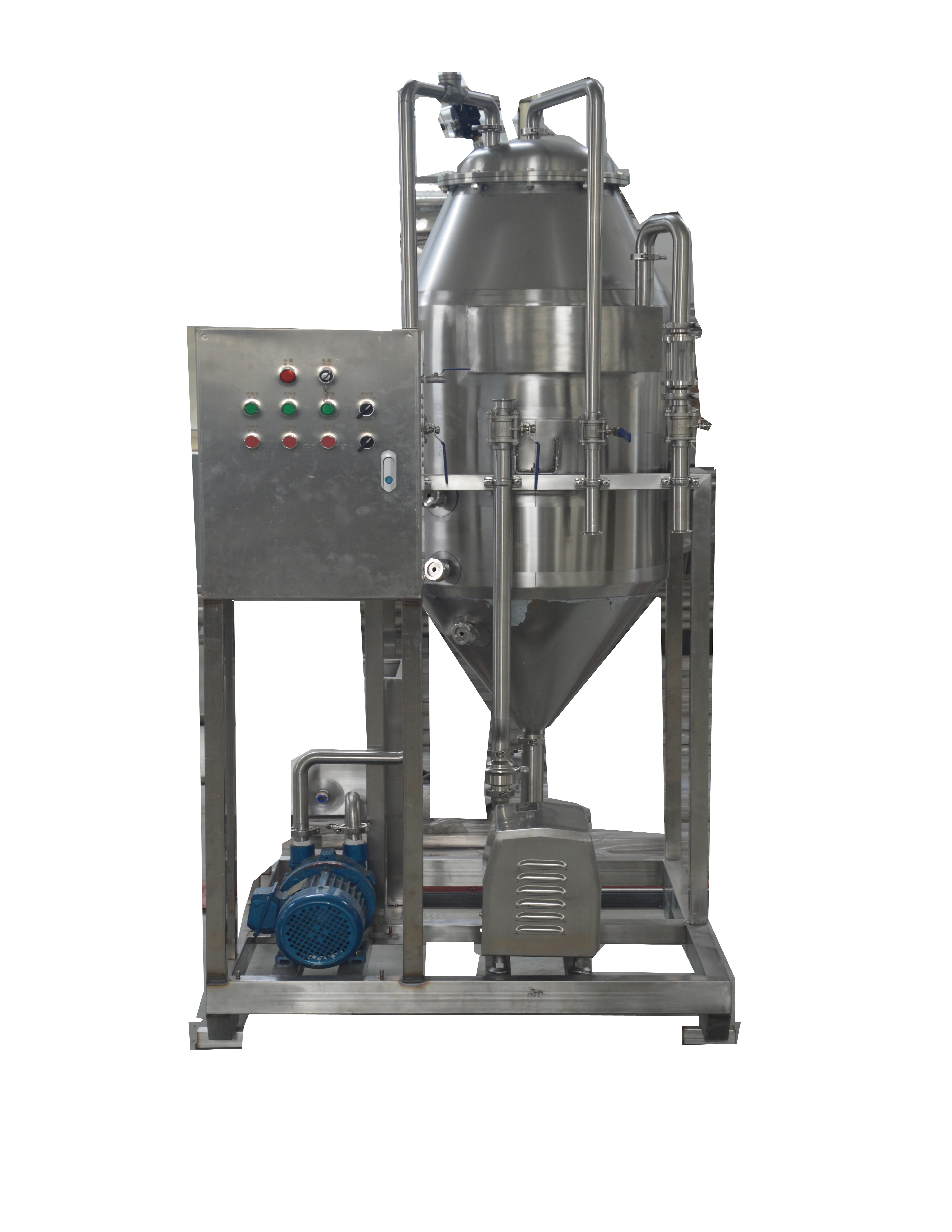 Industrial use 1000L/H fresh goat milk vacuum deaerator