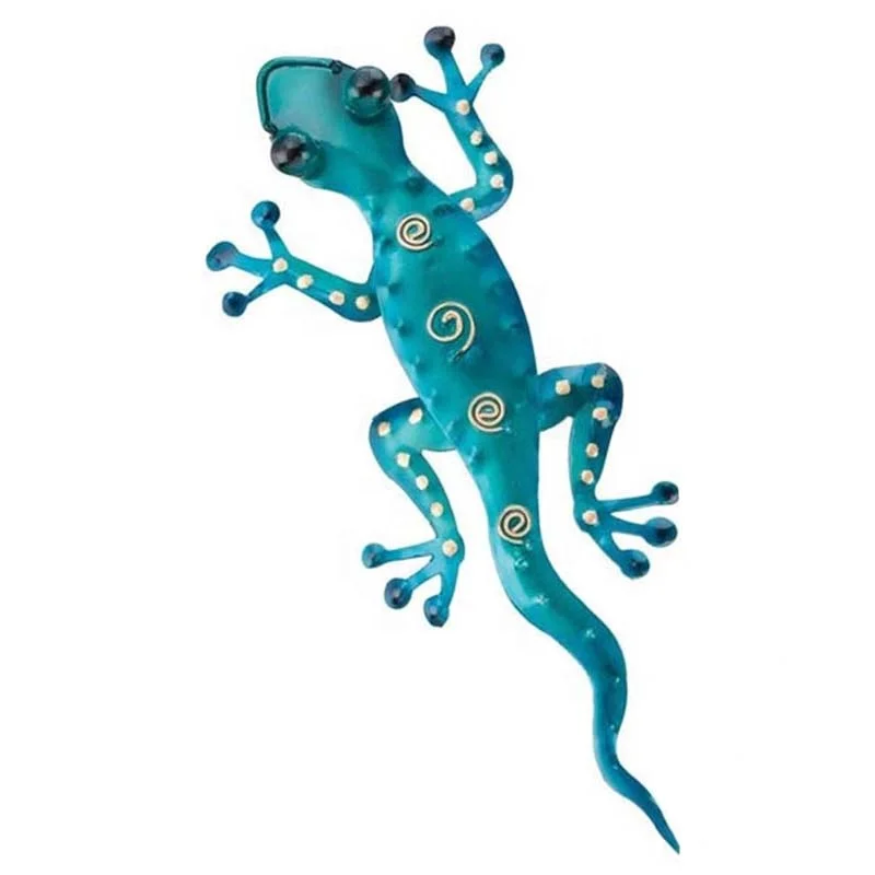 Top Collection Regal Art and Gift Wall Decor Blue,Blue Gecko Wall Art Decor
