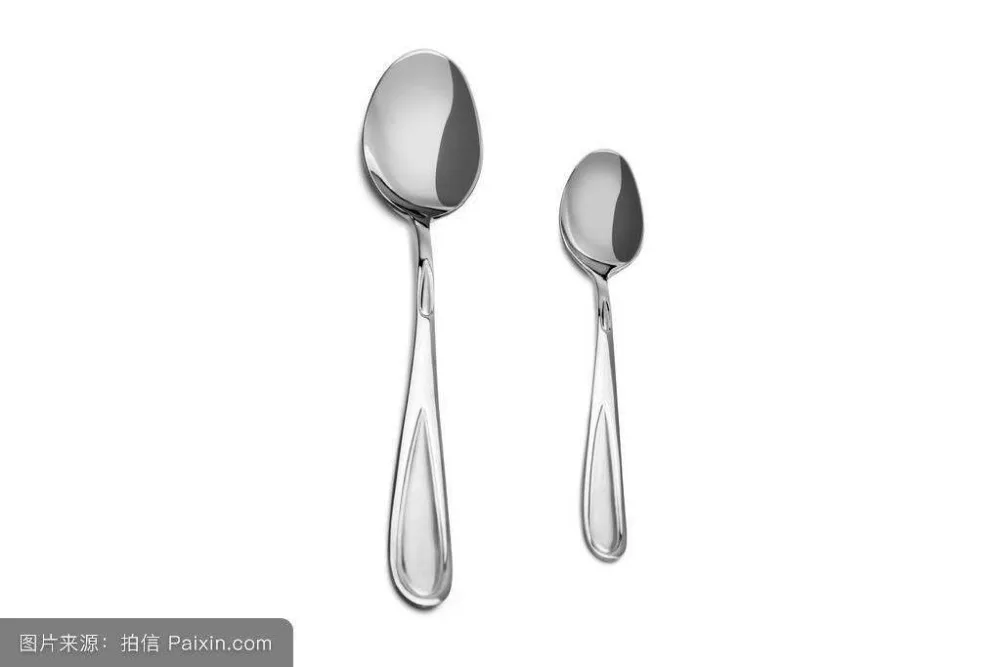 Shiny bulk metal spoons stainless steel tasting spoons
