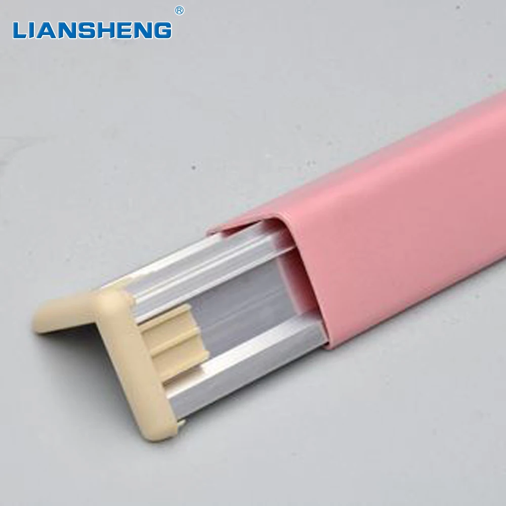 Factory Supply Stock Hospital PVC Crash Rail Handrail Wall Bumper Guard