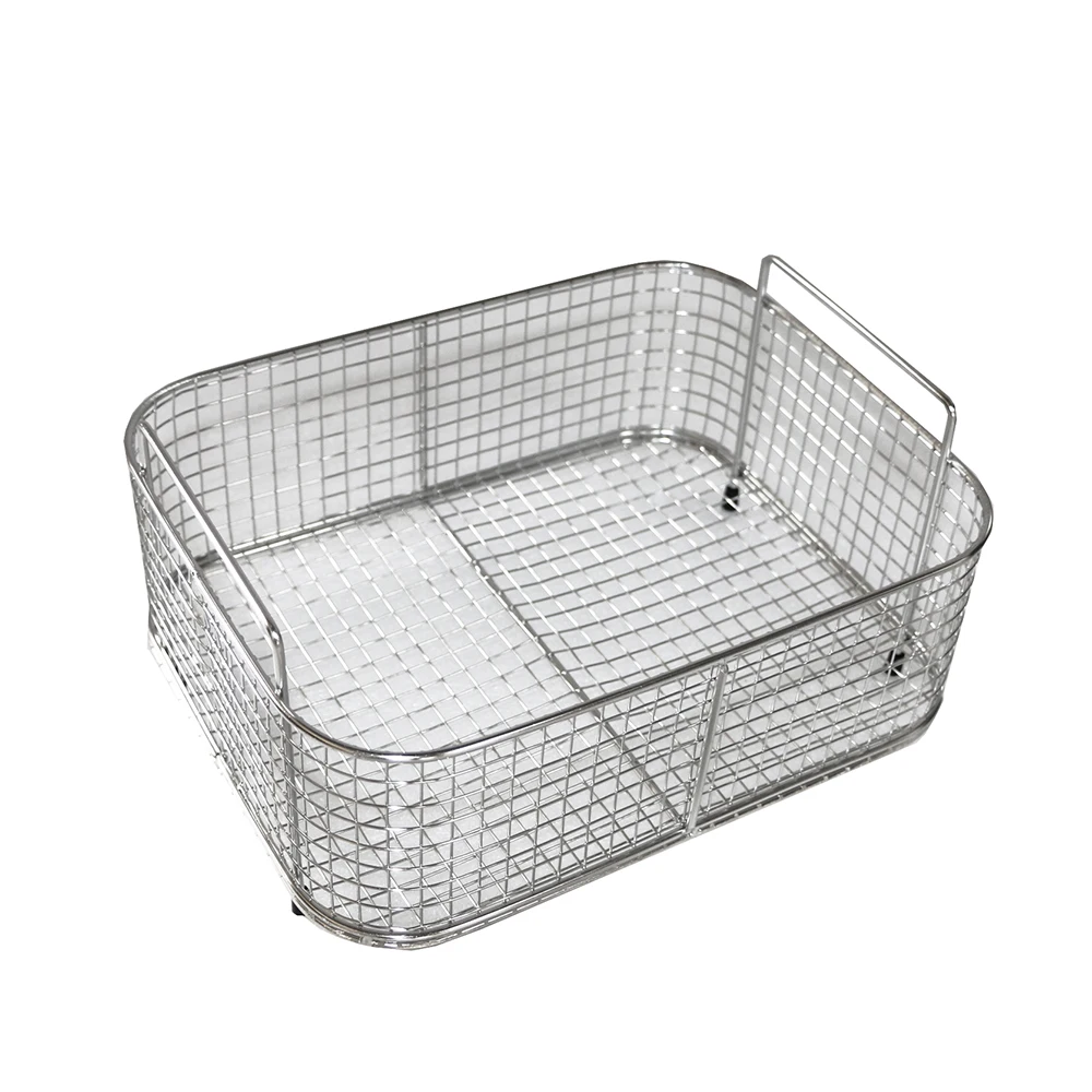 13 L Stainless steel heated degas pulse ultrasonic cleaner with LCD display for lab or denture equipment