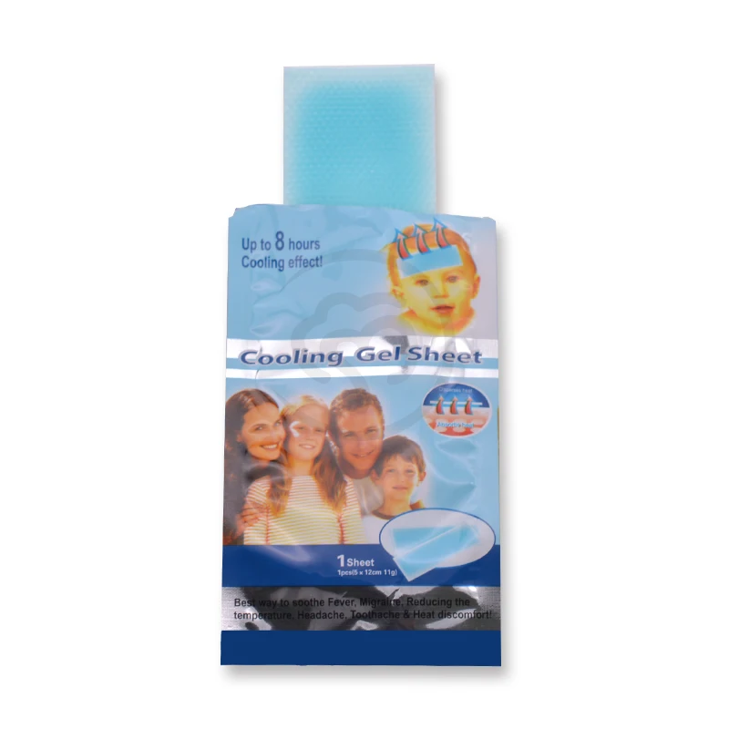 
hot sale medical cold fever reducing menthol gel cool patch 