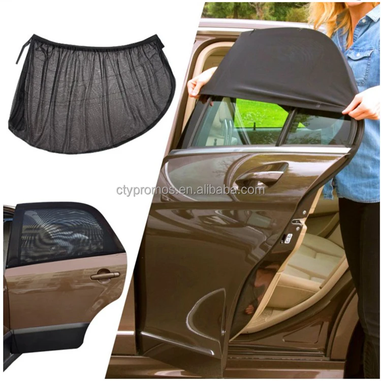 
Black Mesh Car Sunshade Cover Curtain For Side Window 
