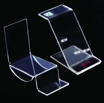 Transparent Acrylic Iphone Smart Phone Display Holder Stand
