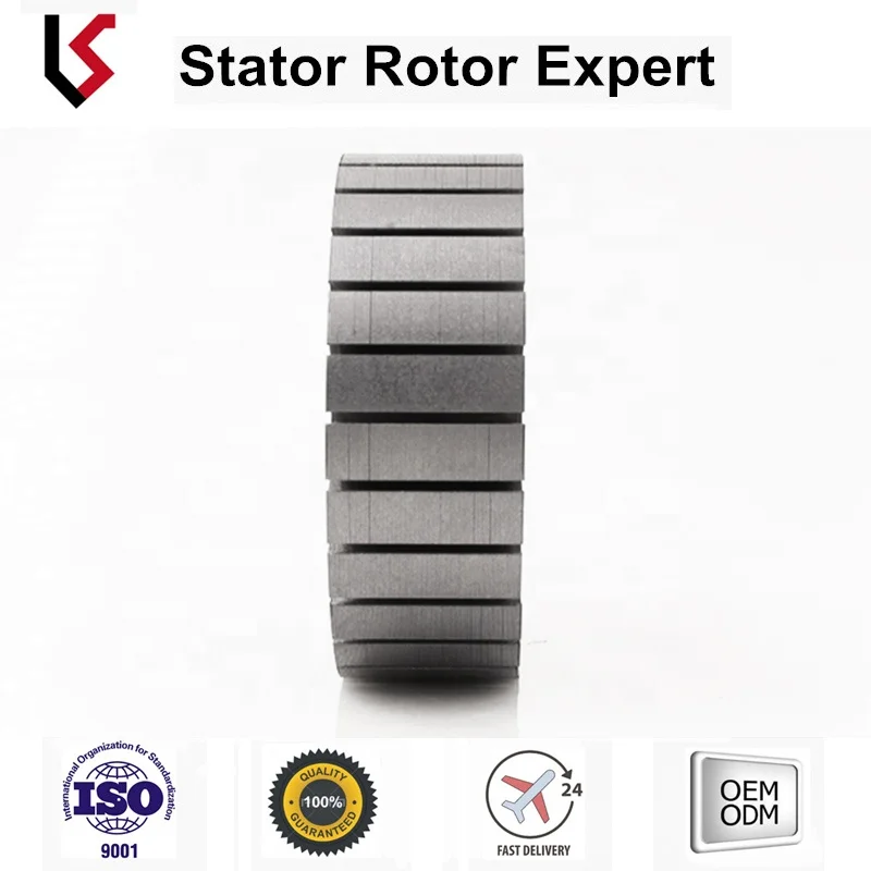 Magnet rotor stator OD 105 motor part rotor stator by silicon steel sheet