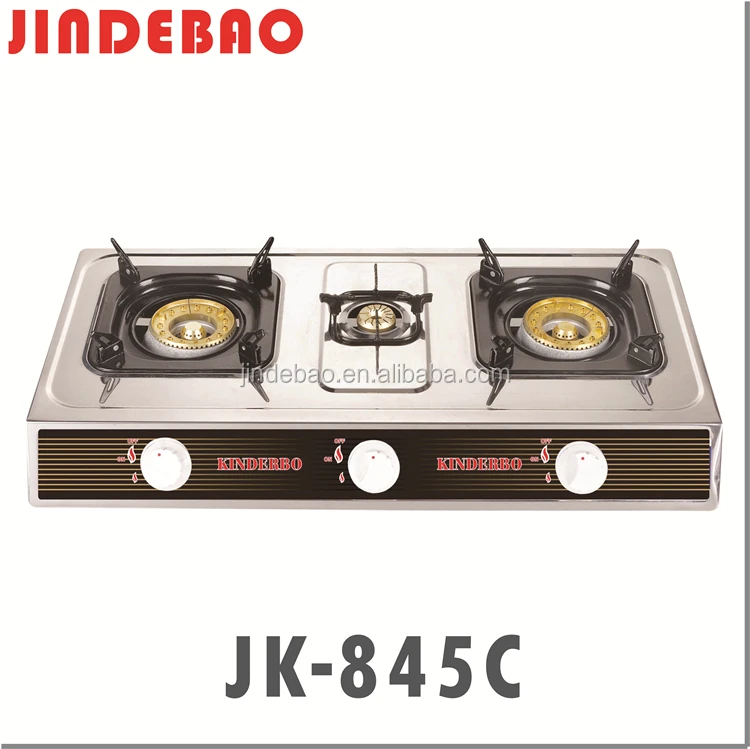 Blue flame design stove 3 burner best designer gas stove in dubai