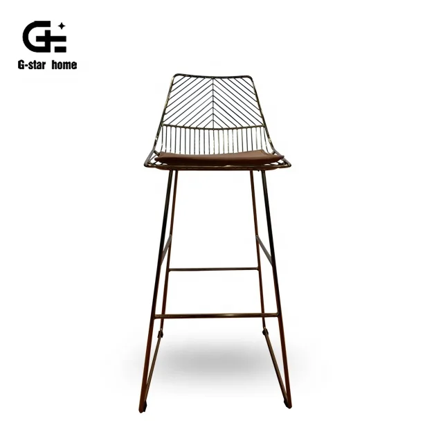 Барный садовый мебель для гостиной современная мебель для отдыха с перекрестной спинкой для кухни стальной барный стул промышленные мягкие стулья барный стул