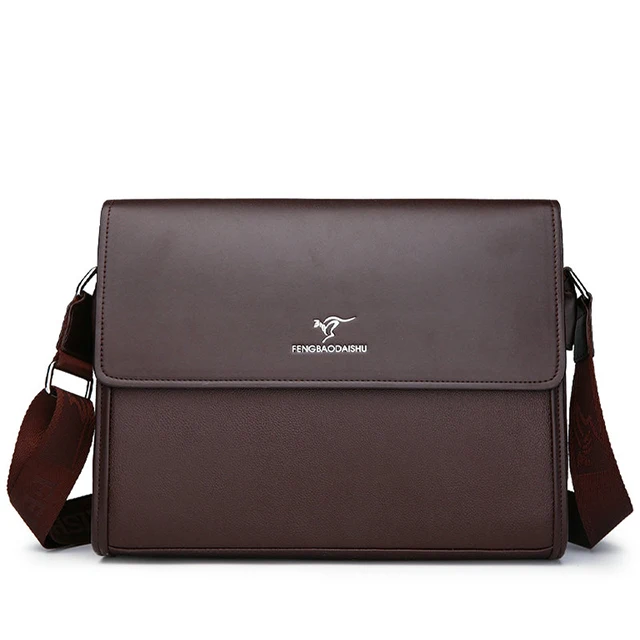Мужской портфель, деловая Повседневная сумка, модная рабочая сумка-мессенджер через плечо