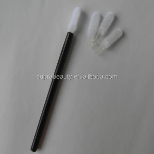 
High quality makeup brush disposable short lip gloss applicator 