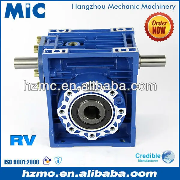 
Industrial Power Transmission NRV Series Extension Shaft Mounted Engine 90 Degree Speed Gear Box 