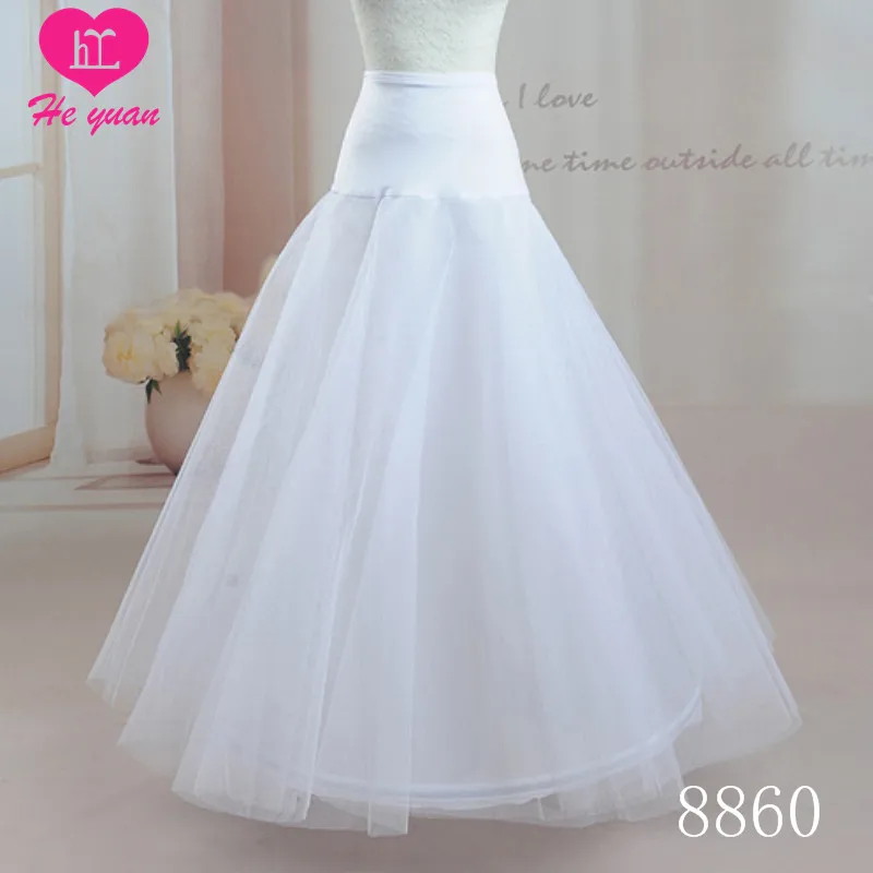 
P8860 Fashion 1 Hoop Bridal Dress Petticoat/ party Tulle Underskirt 