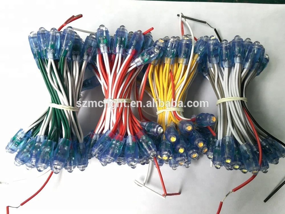 led pixel factory Waterproof IP66 0.1W F5 Customized single color led pixel light