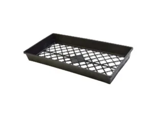 Durable Outdoor Garderning Hard Plastic Flower Pot & Planter Cell Garden PVC Seed Tray Nersury Seeding Flat Tray