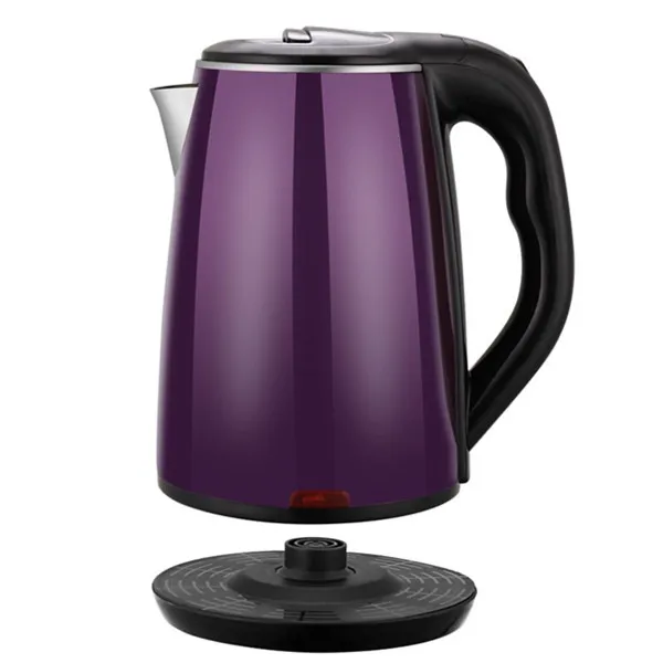 Chinese Factory Price Double Layer Cool Touch Purple Electrical Kettle