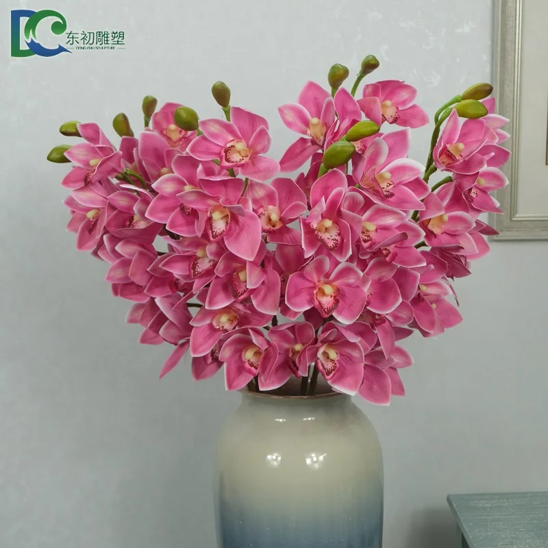 Artificial flowers for sale indoor decor wedding silk flowers orchids artificial flowers