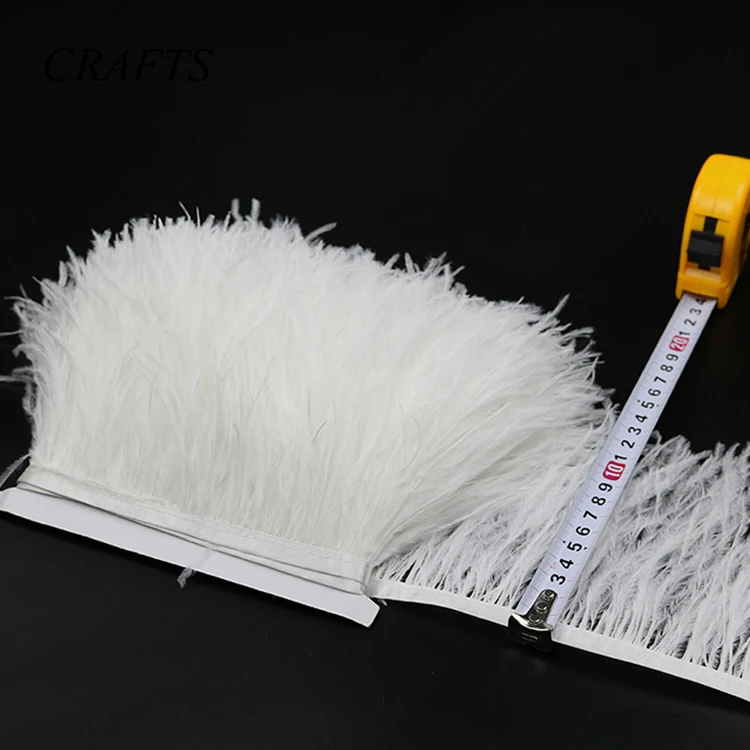 
fluffy feathers ostrich feathers for coat decoration 