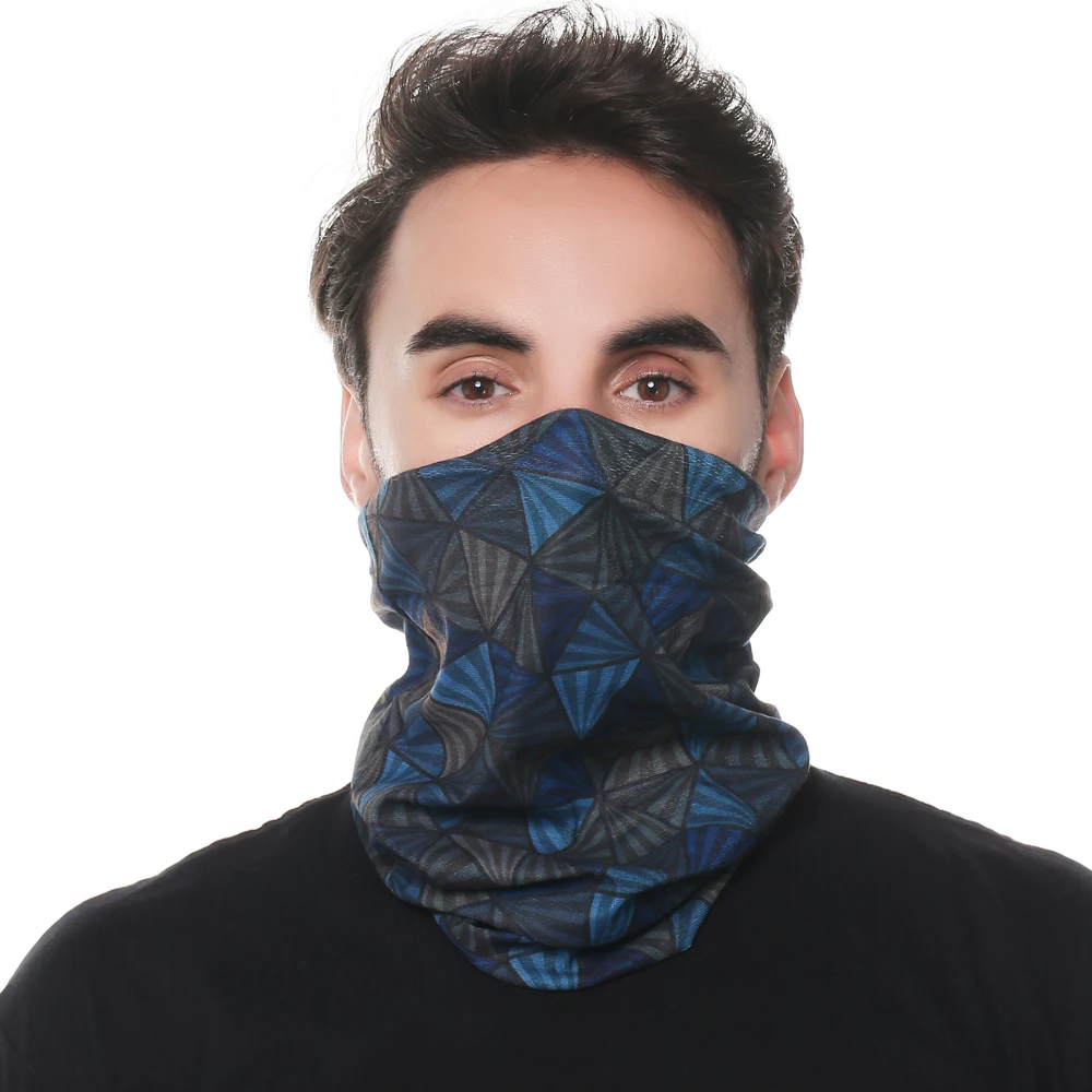 
Neck Face Bike Motorcycle Bandana Sport Tubular Seamless Printed Custom Polar Fleece Bandana 