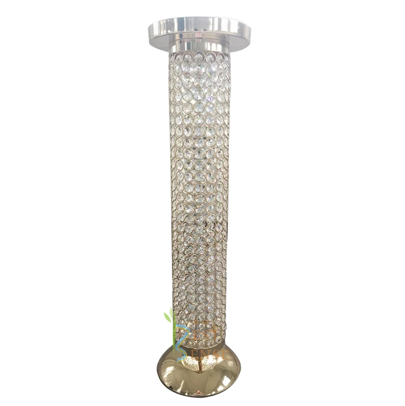 Crystal wedding aisle pillar for weddings decor