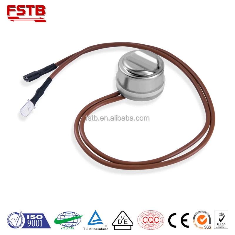 FSTB KSD310 auto reset waterproof thermostat for refrigerator parts