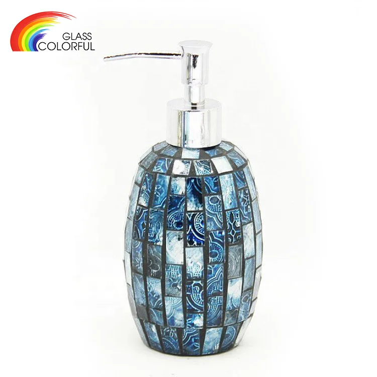 New designed glass soup lotion dispenser