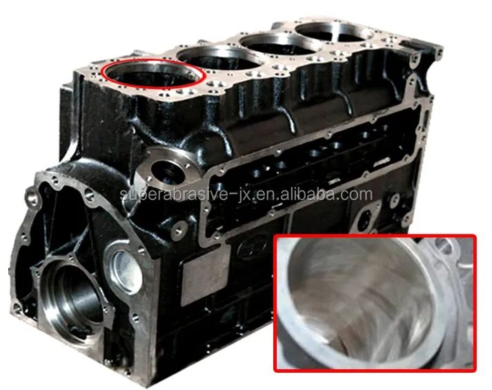 95X8X8mm ROTTLER Diamond honing stone honing stick for cylinder bore engine hone tools