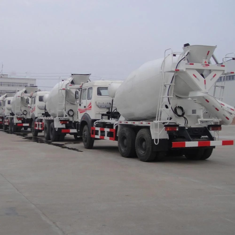 6x4 beiben 10m3 12m3 14m3 Cement Mixing Truck Concrete Mixer transit mixer low price factory supply