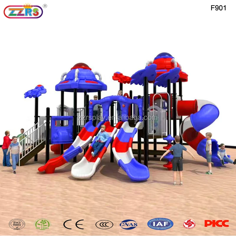 hot sale plastic playground equipment outdoor jungle gym for kids