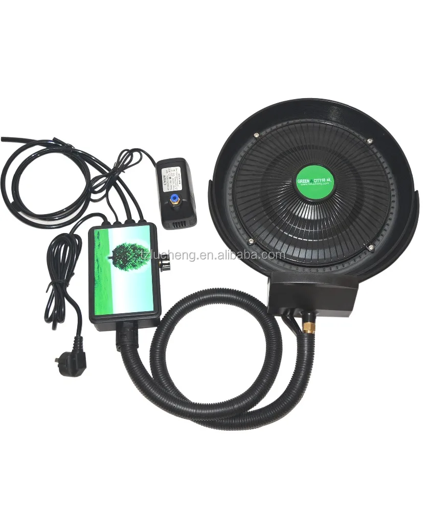 Green city centrifugal mist system ,mist plate , mist fan sprayer atomizer