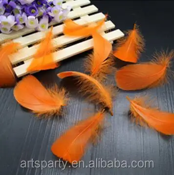 
Feather Wholesale 10-15cm Dyed Orange Tailed Rooster Feather for party&wedding decorations 